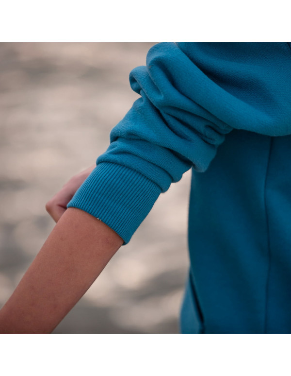 Cranberry bord cote epais lourd de coton bleu lagon blue lagoon see you at six