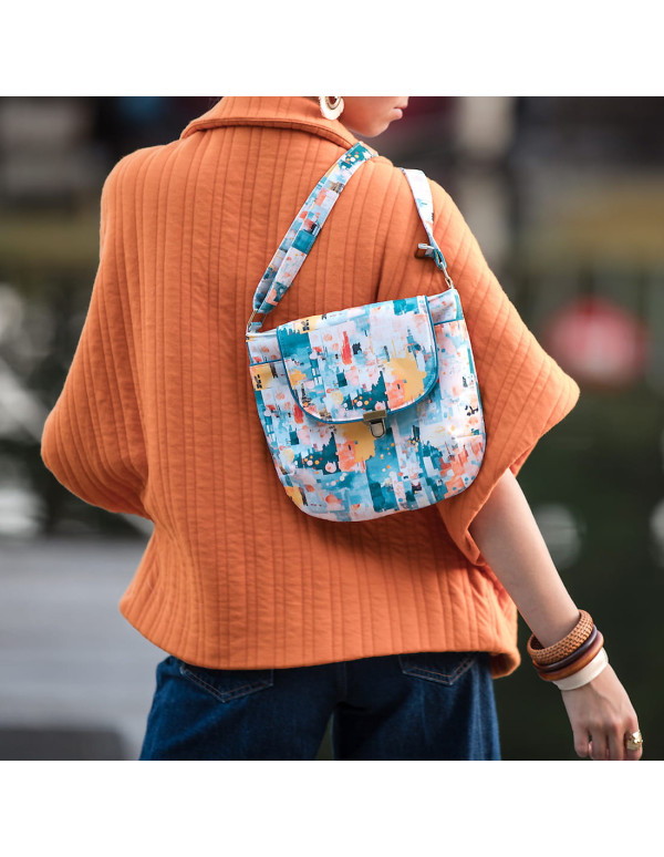 Cranberry, gabardine de coton city joy see you at six