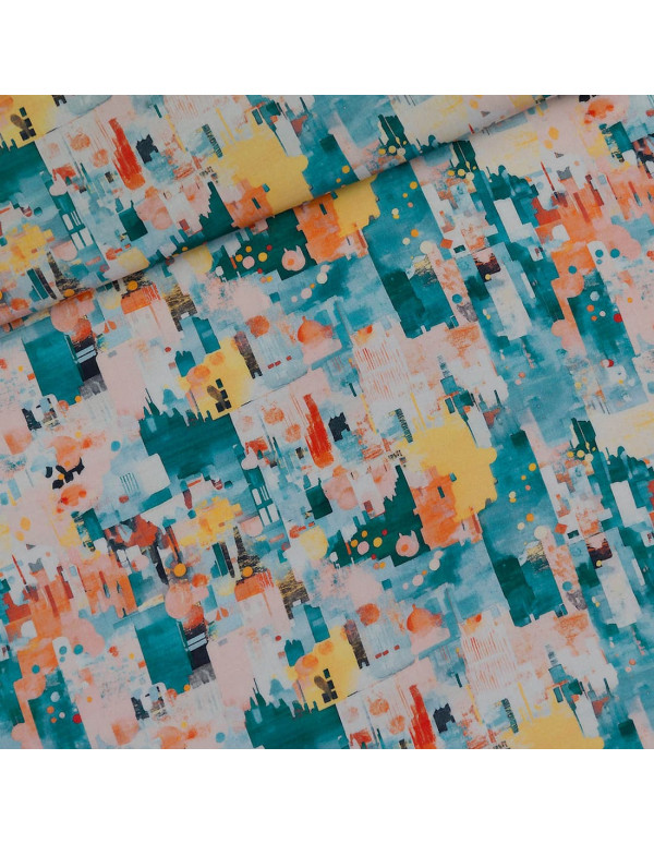 Cranberry, tissage en viscose city joy see you at six