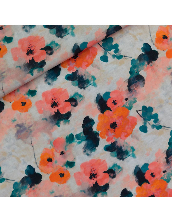 Cranberry, tissage en viscose misty rose see you at six