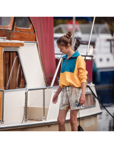 Cranberry, toile legere lin viscose misty rose see you at six