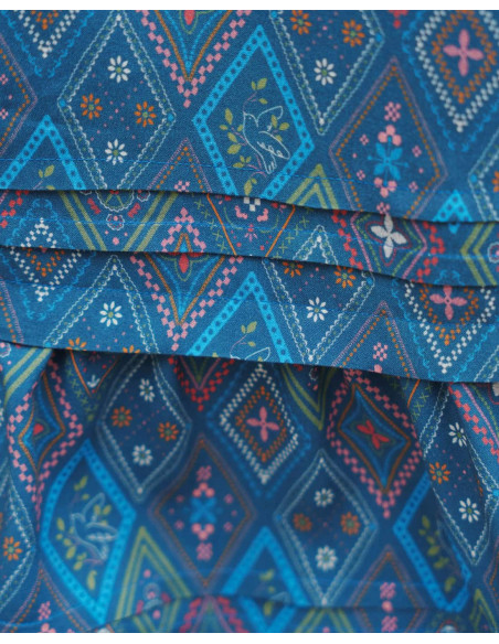 cranberry popeline de viscose ecovero cottage lise tailor