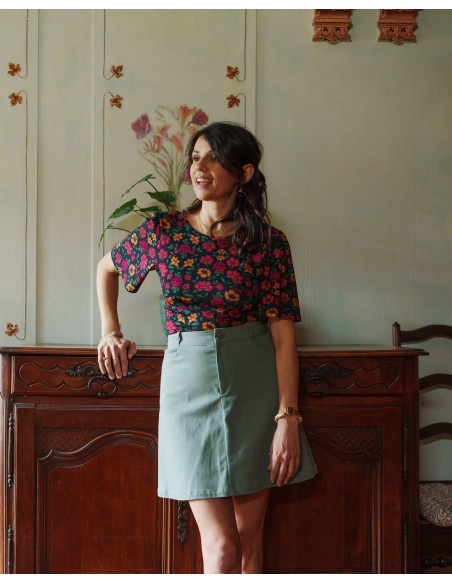 cranberry jersey de viscose step et fsc dalia cousinade lise tailor