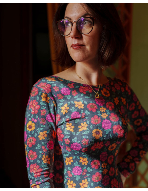 cranberry jersey de viscose step et fsc dalia cousinade lise tailor