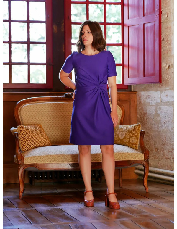 Cranberry patron pochette femme robe kya sezane like du 34 au 48 ancea paris