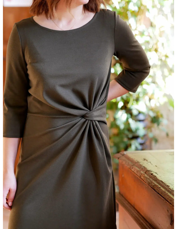 Cranberry patron pochette femme robe kya sezane like du 34 au 48 ancea paris