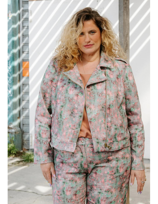 Cranberry patron couture femme blouson perfecto misfit du 34 au 52 maison fauve