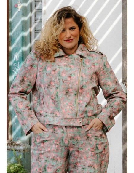 Cranberry patron couture femme blouson perfecto misfit du 34 au 52 maison fauve