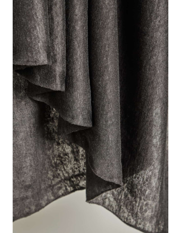 Cranberry, Jersey de lin gris, Fine linen knit calm grey, Mind the Maker