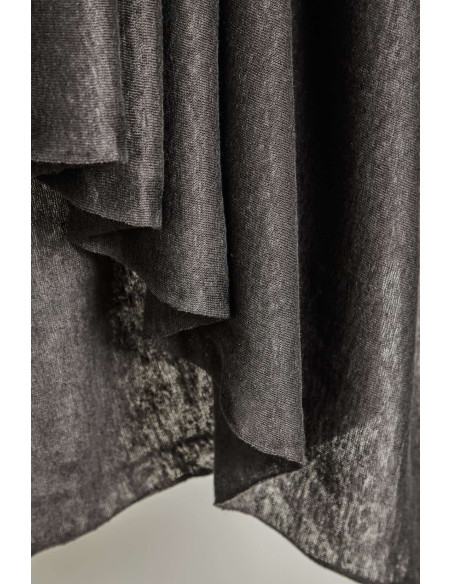 Cranberry, Jersey de lin gris, Fine linen knit calm grey, Mind the Maker