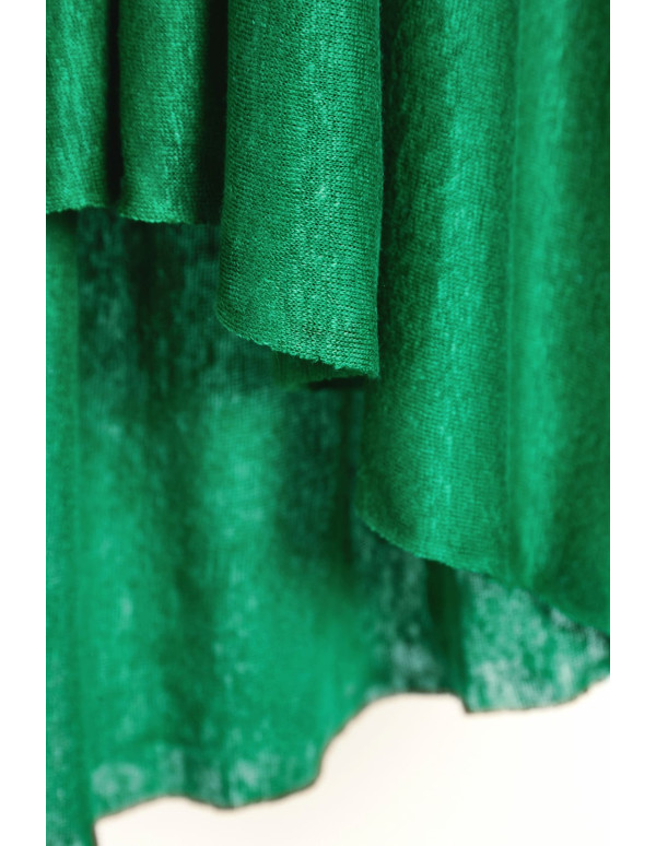 Cranberry, Jersey de lin vert grenouille, Fine linen knit jolly green, Mind the Maker