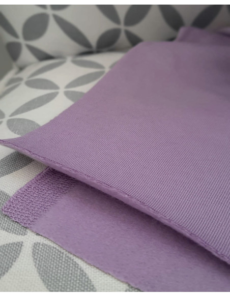 Cranberry sweat gratte de coton biologique interieur doux violet lilas pastel 3089 purple rhapsody CPauli