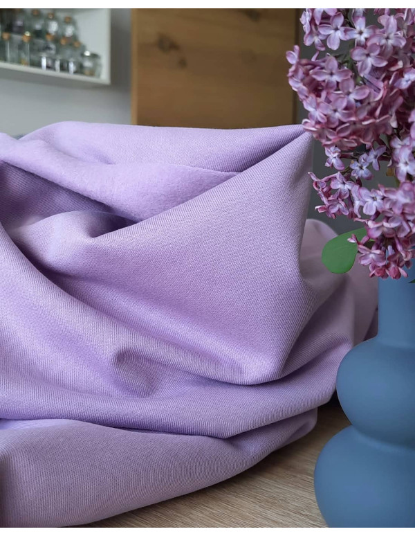 Cranberry sweat gratte de coton biologique interieur doux violet lilas pastel 3089 purple rhapsody CPauli