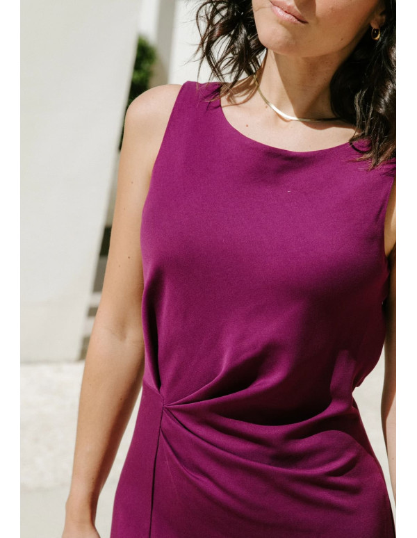 Cranberry patron pochette femme robe twist sezane like du 34 au 52 Maison fauve