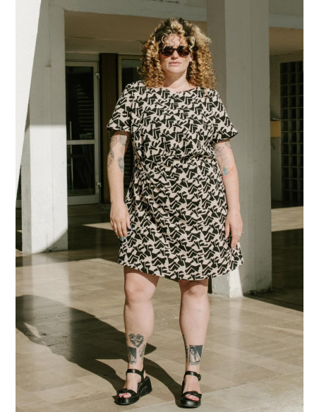 Cranberry patron pochette femme robe twist sezane like du 34 au 52 Maison fauve