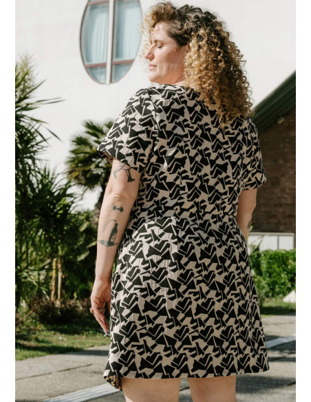 Cranberry patron pochette femme robe twist sezane like du 34 au 52 Maison fauve