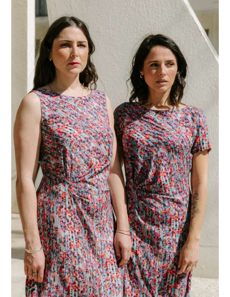 Cranberry patron pochette femme robe twist sezane like du 34 au 52 Maison fauve