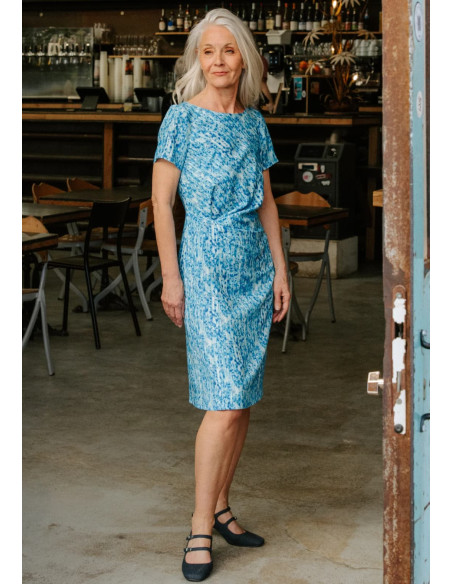 Cranberry patron pochette femme robe twist sezane like du 34 au 52 Maison fauve