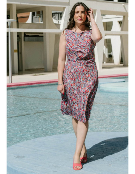 Cranberry patron pochette femme robe twist sezane like du 34 au 52 Maison fauve