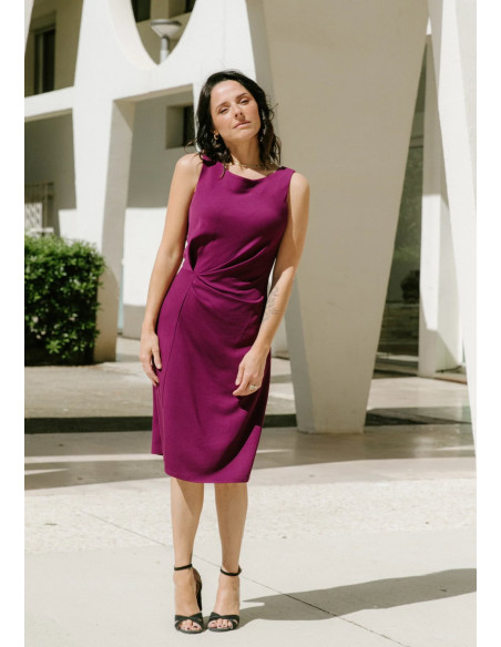 Cranberry patron pochette femme robe twist sezane like du 34 au 52 Maison fauve