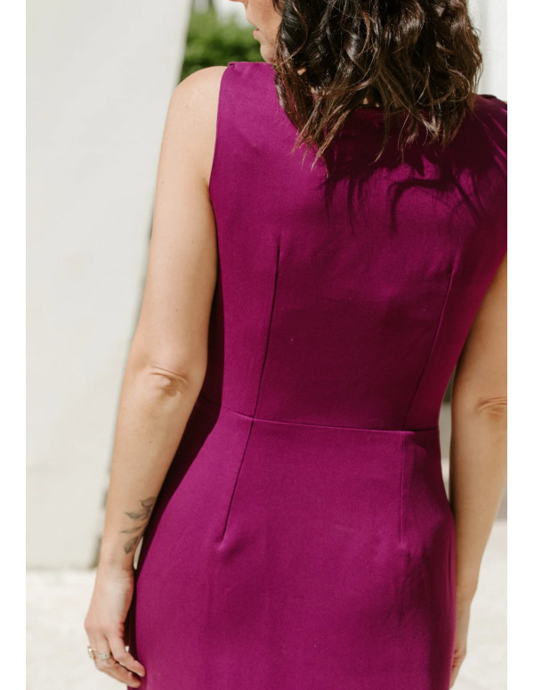 Cranberry patron pochette femme robe twist sezane like du 34 au 52 Maison fauve