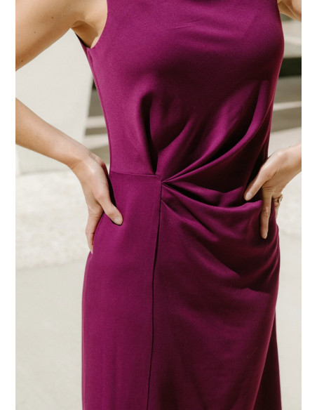 Cranberry patron pochette femme robe twist sezane like du 34 au 52 Maison fauve