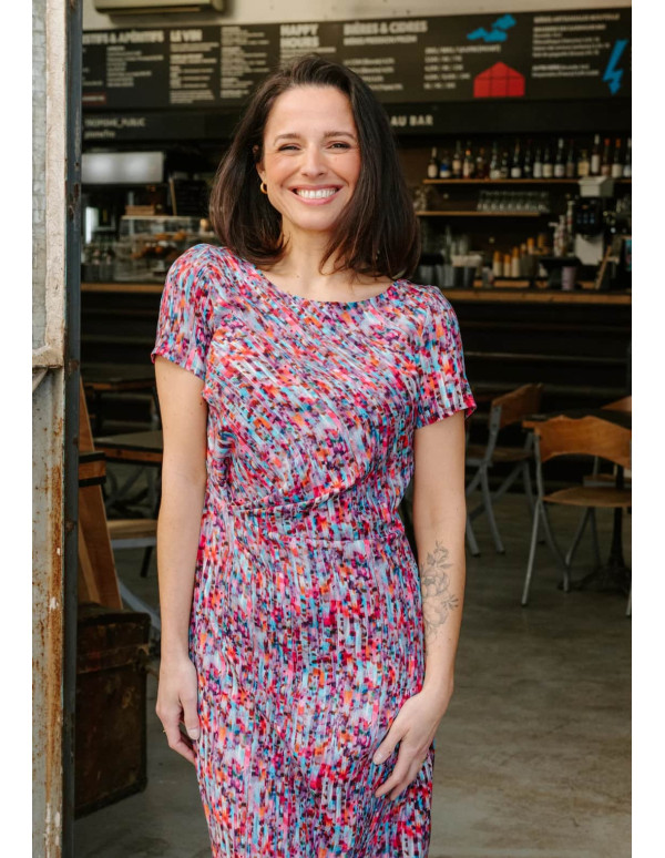 Cranberry patron pochette femme robe twist sezane like du 34 au 52 Maison fauve