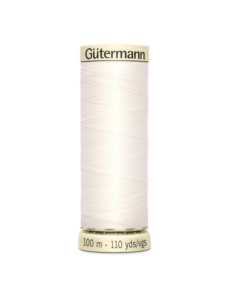Cranberry Fil Gütermann 100m 100% Polyester Ecru 111