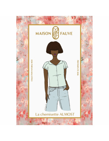 Cranberry patron femme chemisette Almost du 34 au 52 Maison fauve