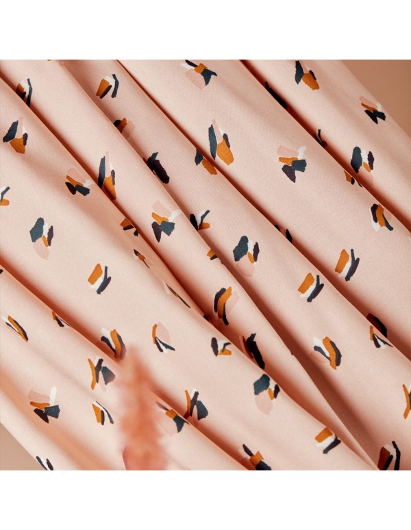 Toile de viscose Cranberry, Beryl Blush, Atelier Brunette