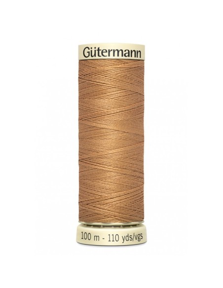 Cranberry Fil Gütermann 100m 100% Polyester Marron pâle 307