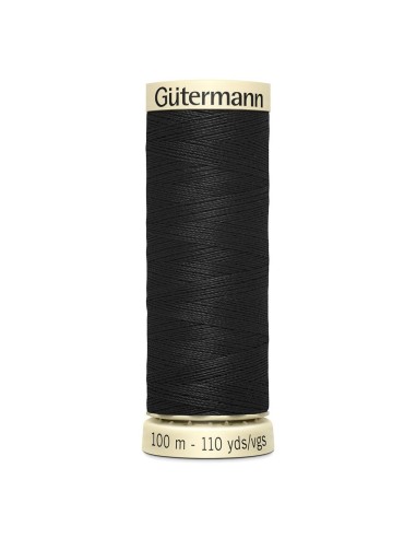 Cranberry Fil Gütermann 100m 100% Polyester Noir 000