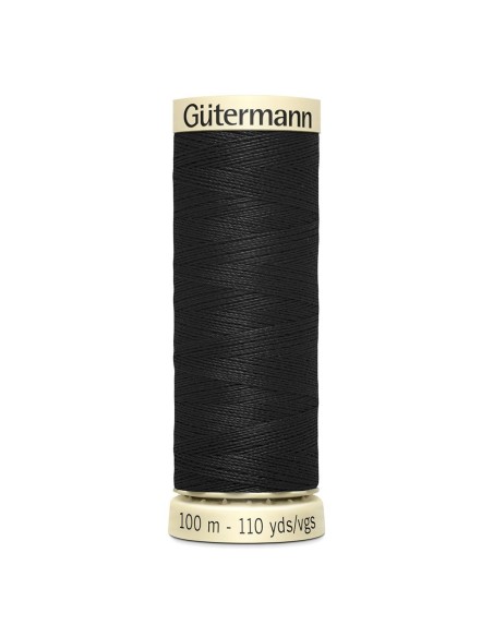 Cranberry Fil Gütermann 100m 100% Polyester Noir 000