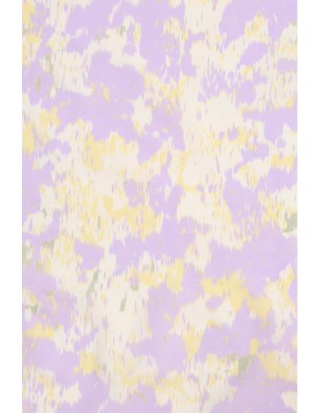 Cranberry tissu de coton mika atelier brunette mauve jaune
