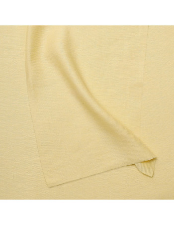 Cranberry twill lin viscose livaeco vanilla ice atelier brunette linen twill jaune pastel