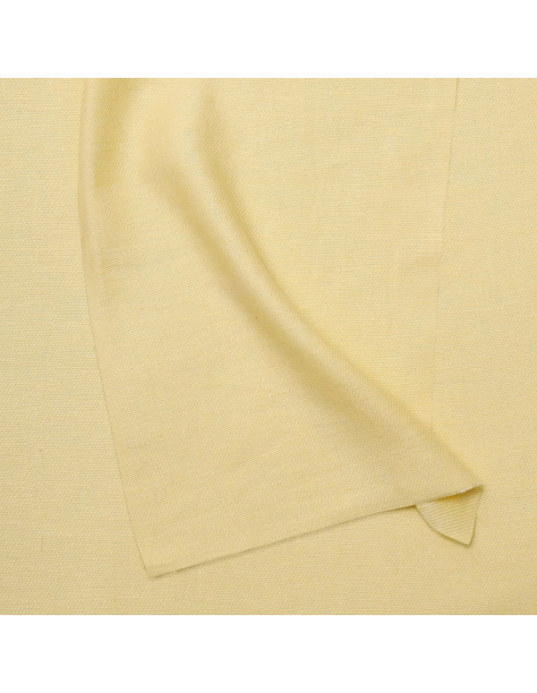 Cranberry twill lin viscose livaeco vanilla ice atelier brunette linen twill jaune pastel