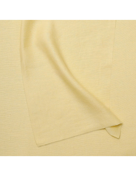 Cranberry twill lin viscose livaeco vanilla ice atelier brunette linen twill jaune pastel