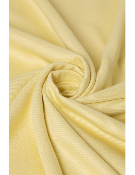 Cranberry twill lin viscose livaeco vanilla ice atelier brunette linen twill jaune pastel