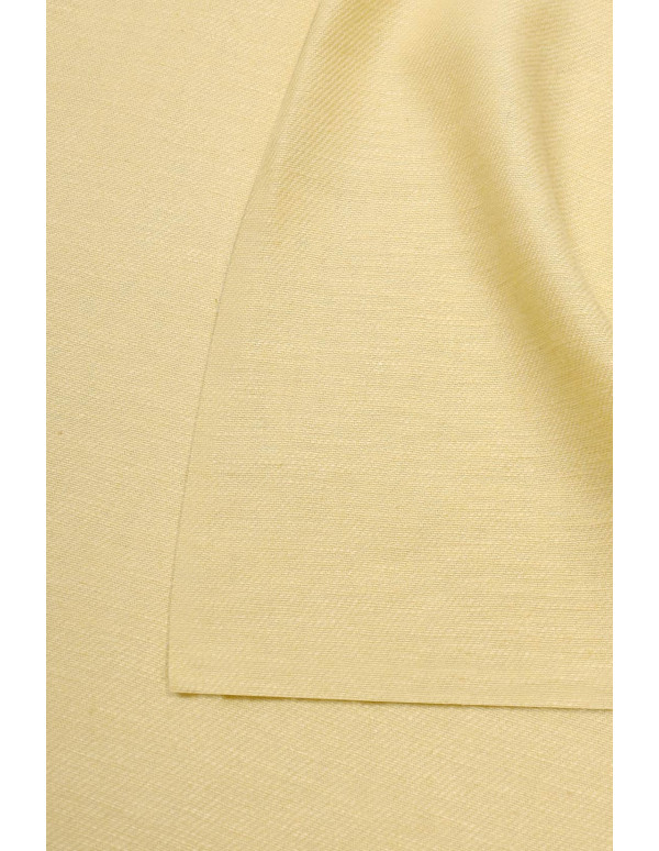 Cranberry twill lin viscose livaeco vanilla ice atelier brunette linen twill jaune pastel