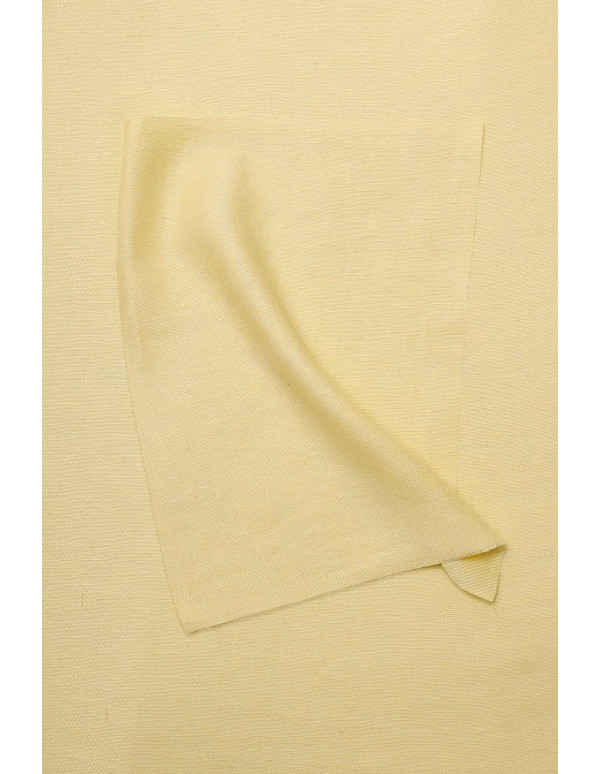 Cranberry twill lin viscose livaeco vanilla ice atelier brunette linen twill jaune pastel