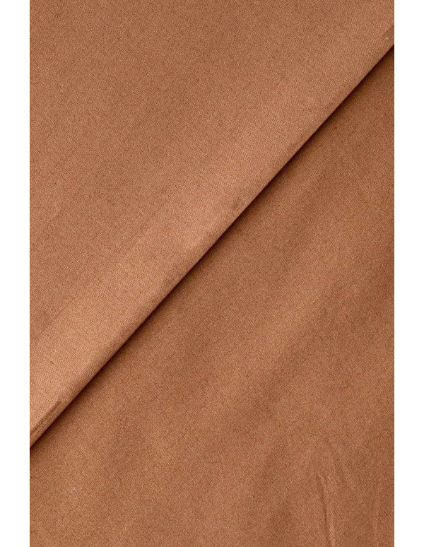 cranberry popeline de coton pecan pie atelier brunette marron camel