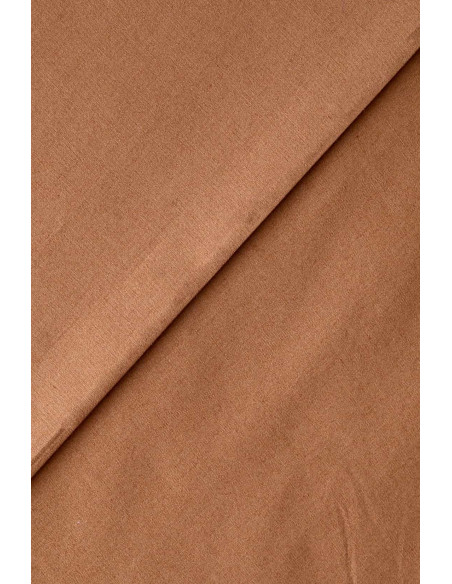cranberry popeline de coton pecan pie atelier brunette marron camel