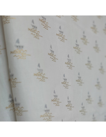 Cranberry, tissu patchwork popeline coton half light cotton steel rifle paper gathering joy sail away metallic fabric