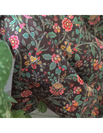 Cranberry tissu patchwork popeline coton gracie cocoa fabric cotton steel rifle paper RP1700-CO2
