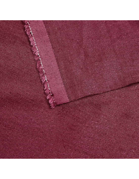 Cranberry twill lin viscose livaeco velvet syrah atelier brunette linen twill lie de vin