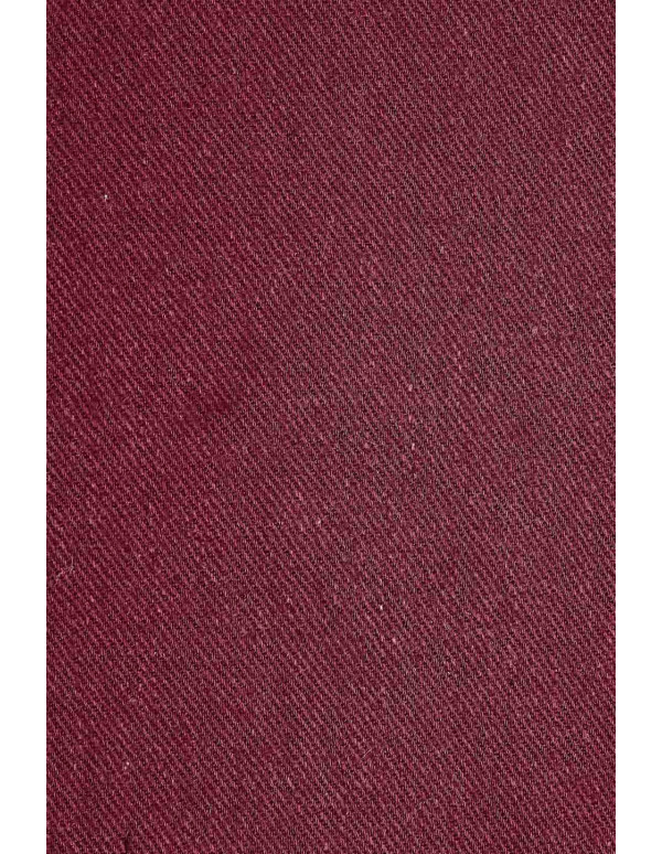 Cranberry twill lin viscose livaeco velvet syrah atelier brunette linen twill lie de vin