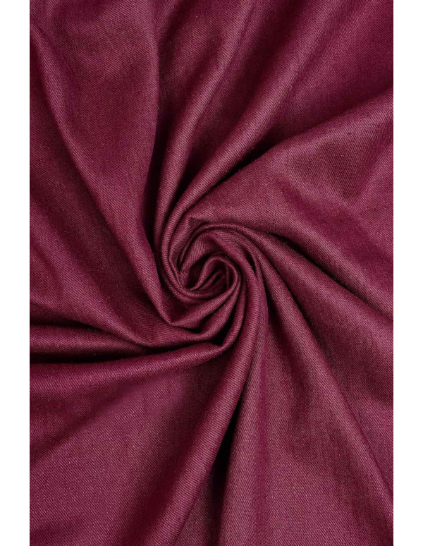 Cranberry twill lin viscose livaeco velvet syrah atelier brunette linen twill lie de vin