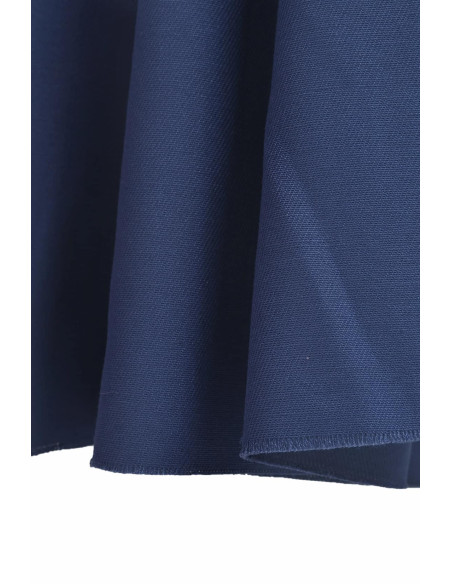Cranberry serge de coton gabardine bleu marine deep ink atelier brunette