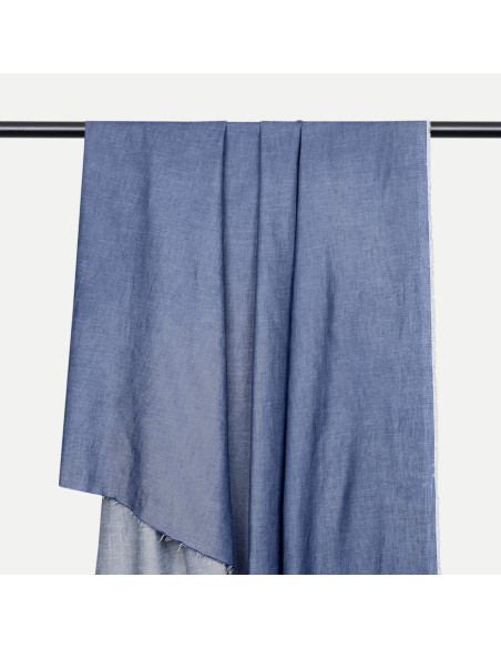 Cranberry serge de coton soft denim souple bleu atelier brunette