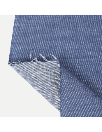 Cranberry serge de coton soft denim souple bleu atelier brunette 2